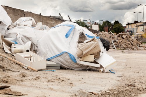 Professional team clearing a house in Forestgate