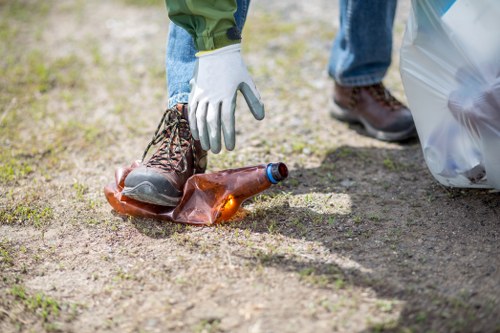 Eco-friendly disposal during garage clearance